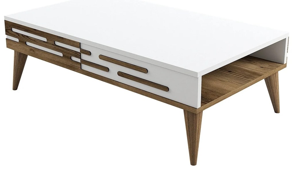 Mesa de Centro Valensiya – Branco – 105x60x34,6 cm