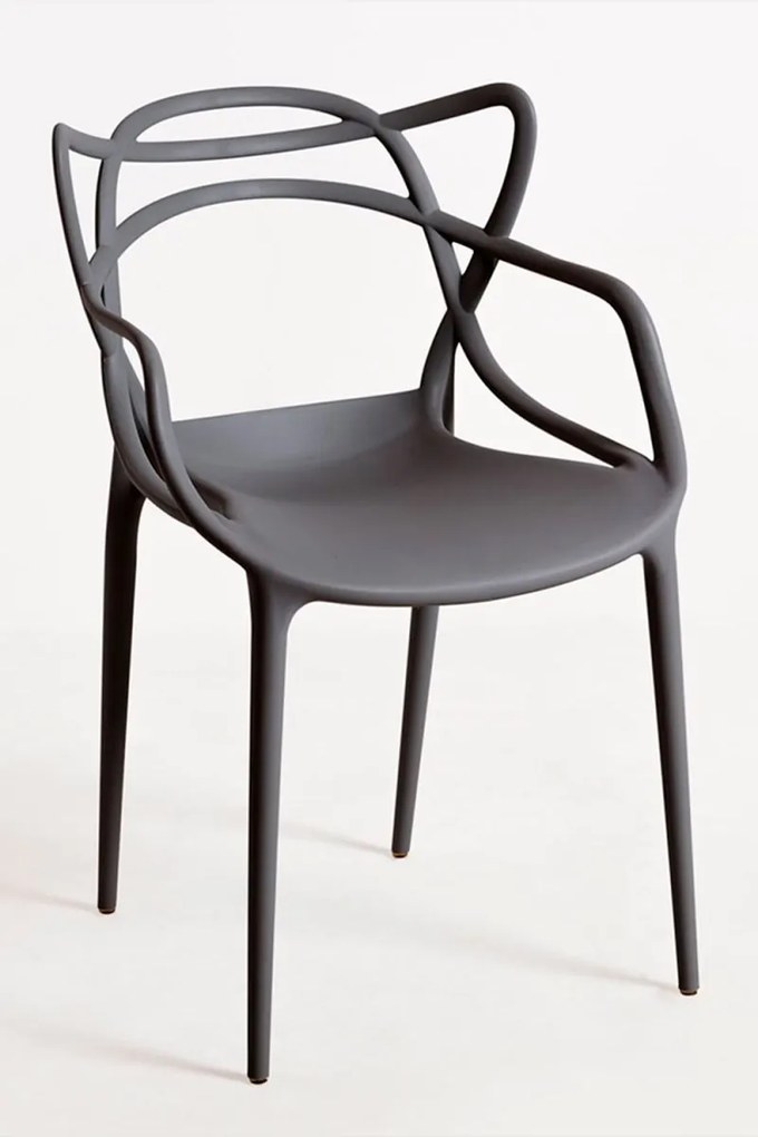 Pack 4 Cadeiras Korme - Cinza escuro