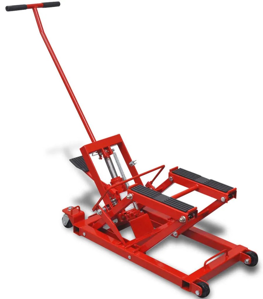Motocicleta hidráulica/ ATV Jack 680 kg, vermelho
