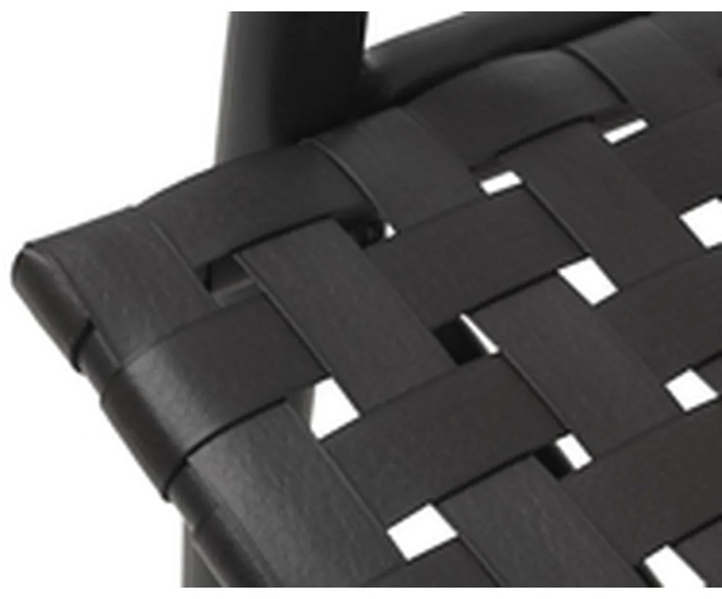 Tuinstoel Jysk 3795090 Rotim sintético Preto Alumínio