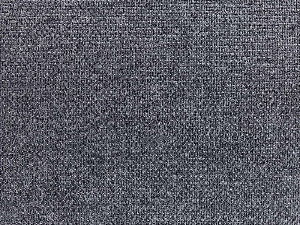 Cama de casal em tecido cinzento escuro 140 x 200 cm IZERNORE Beliani