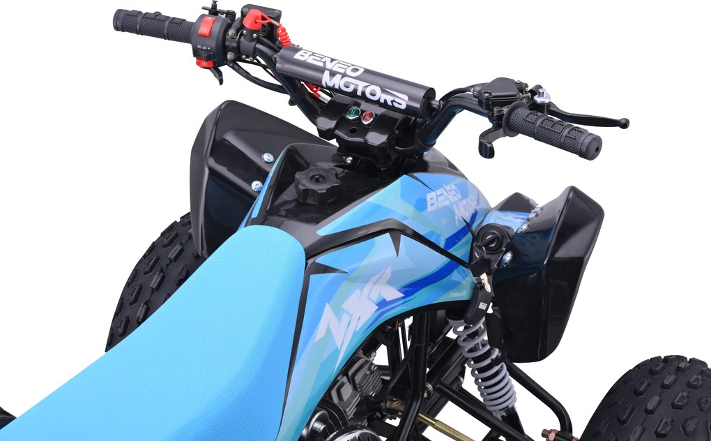 Moto 4 para crianças gasolina 125cc ATV Motors ZXT Azul