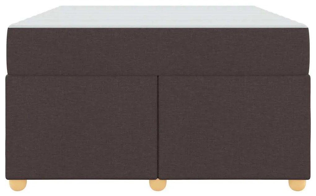 Estrutura de cama com colchão Castanho escuro 120 x 200 cm