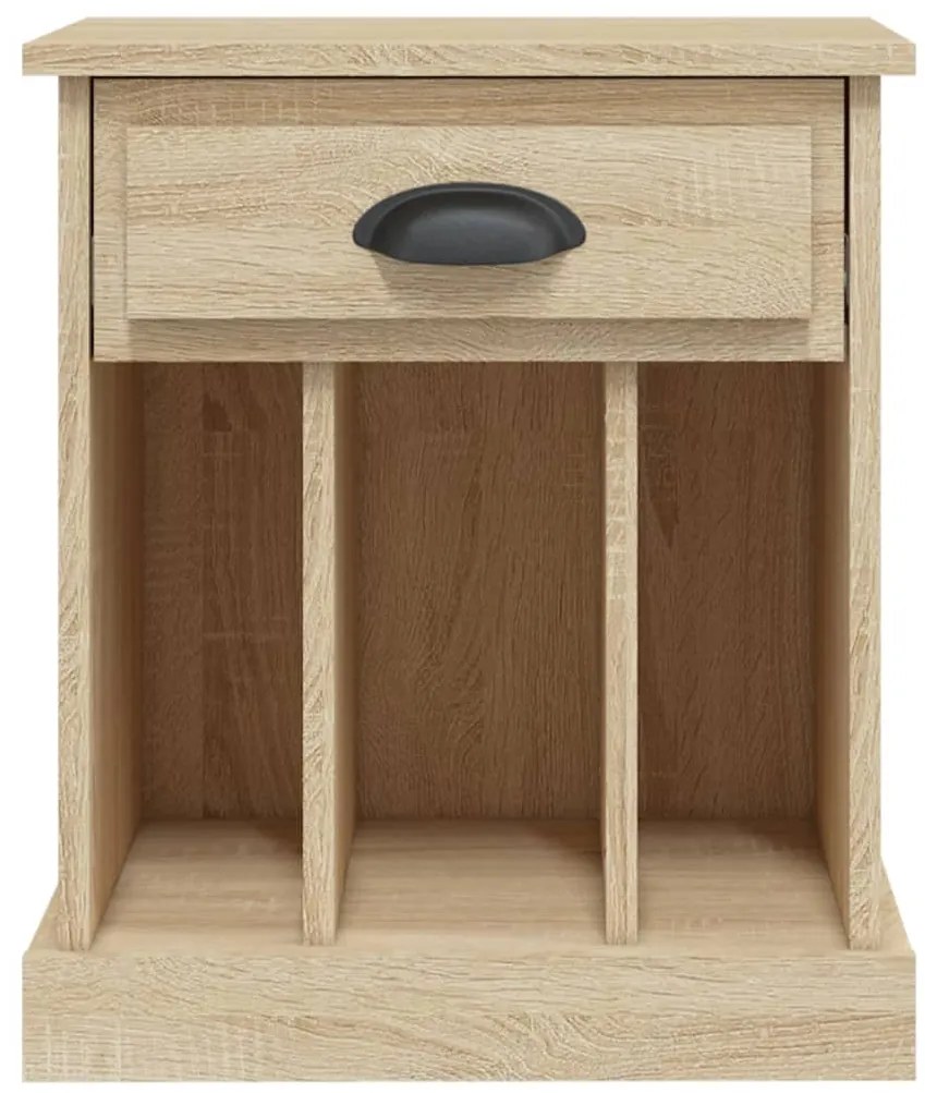 Mesa de cabeceira 43x36x50 cm carvalho sonoma
