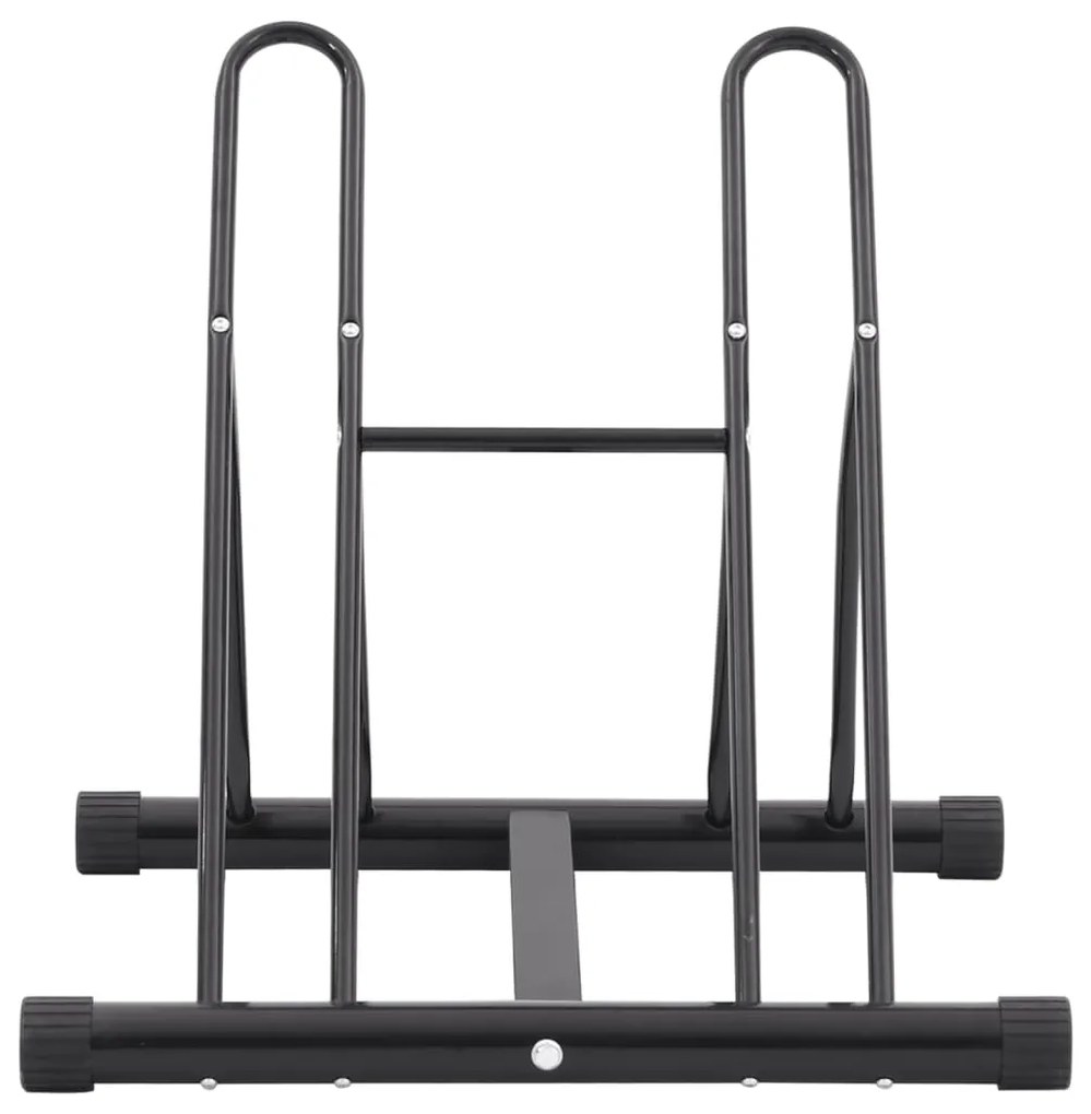 Suporte independente para 2 bicicletas aço