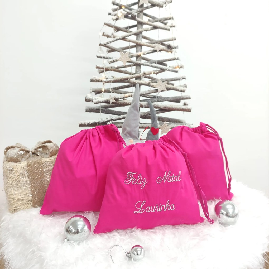 Saco Pink Personalizado