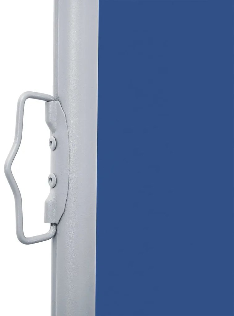 Toldo lateral retrátil 140x600 cm azul