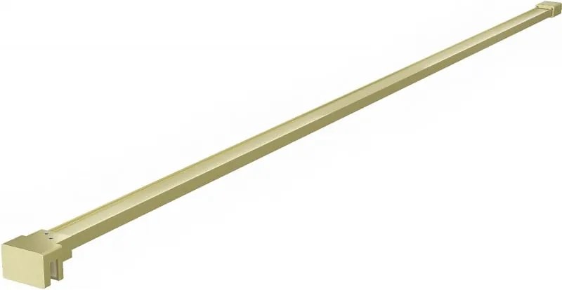 Mexen suporte reto para parede de duche 6-8 mm, dourado escovado - 800-01-55