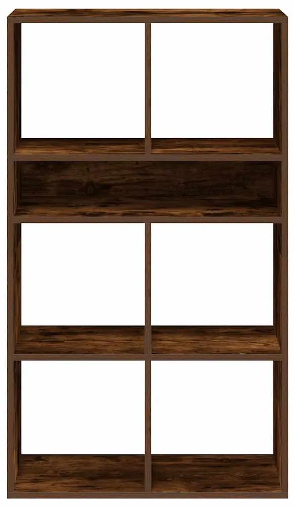 Estante carvalho fumado 66x31x112 cm derivados de madeira