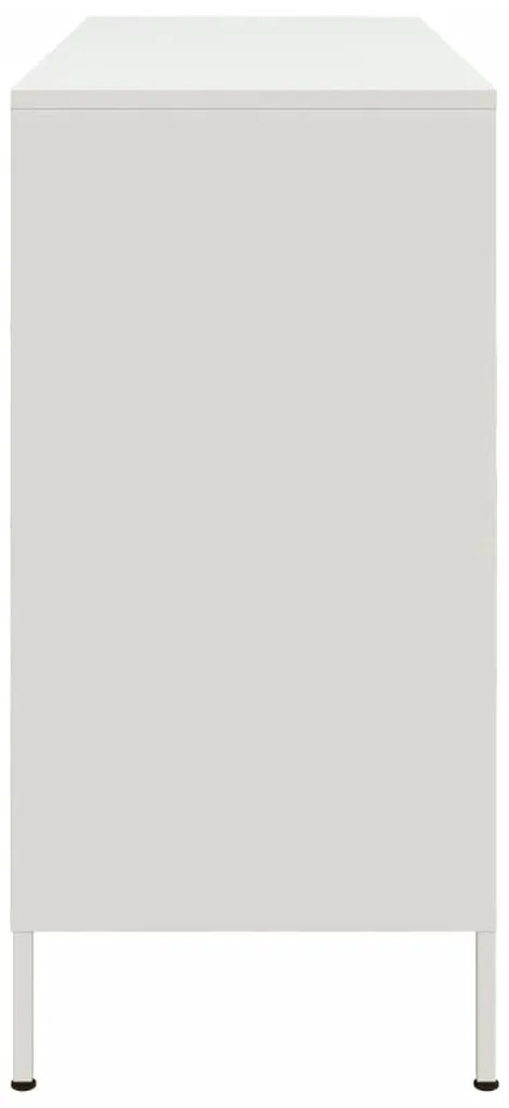 Aparador 100,5x39x79 cm aço branco