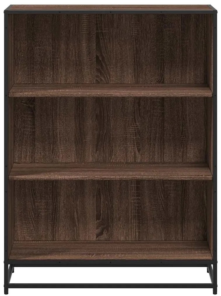 Estante 80,5x35x107,5 cm derivados de madeira carvalho castanho