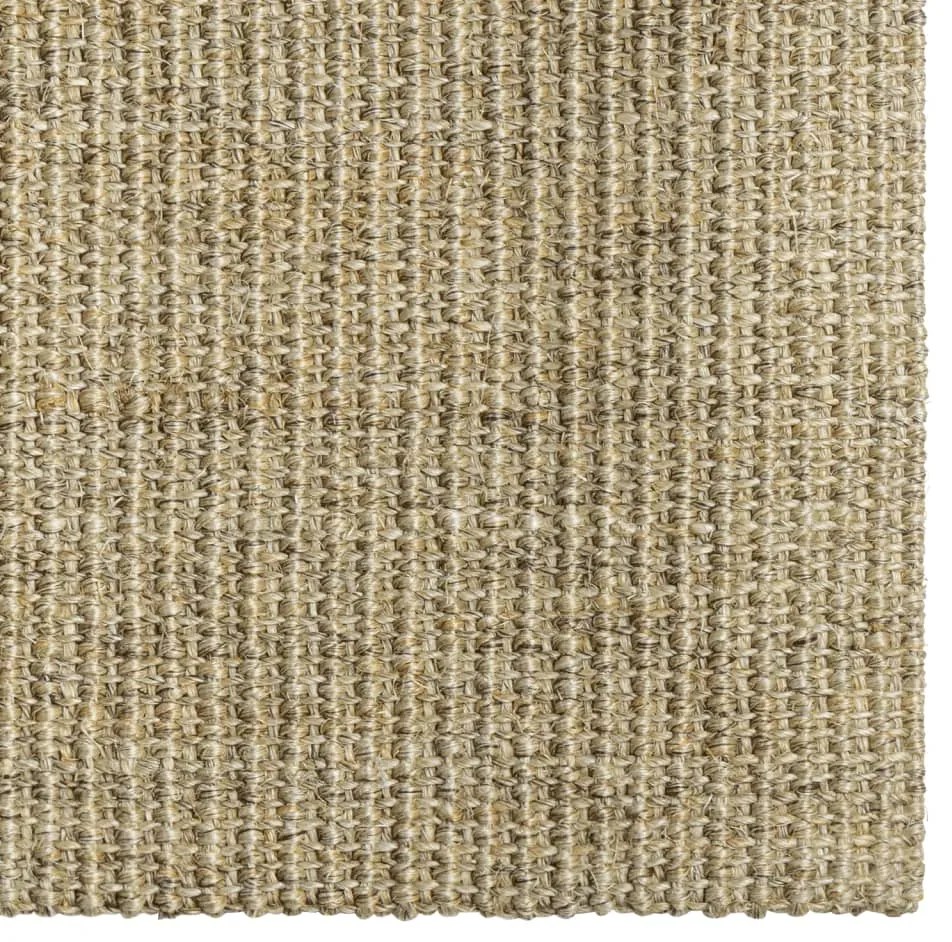 Tapete sisal natural 66x300 cm verde