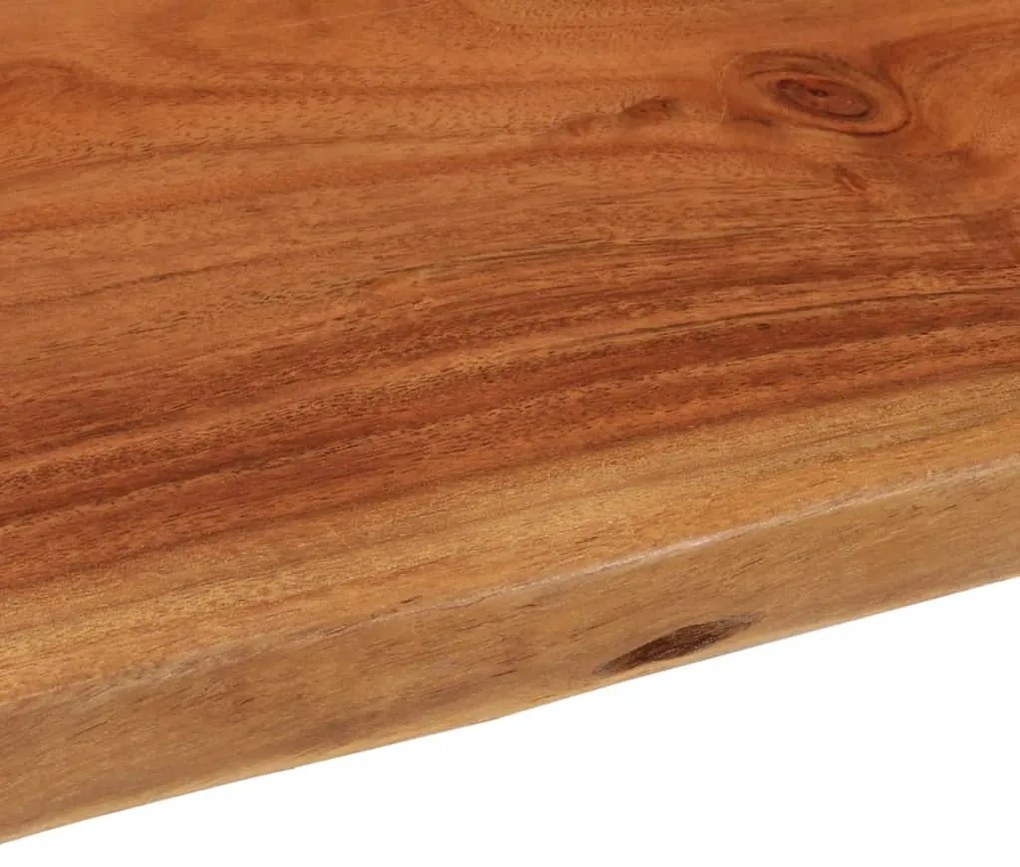Mesa de centro 110x55x40 cm madeira de acácia maciça