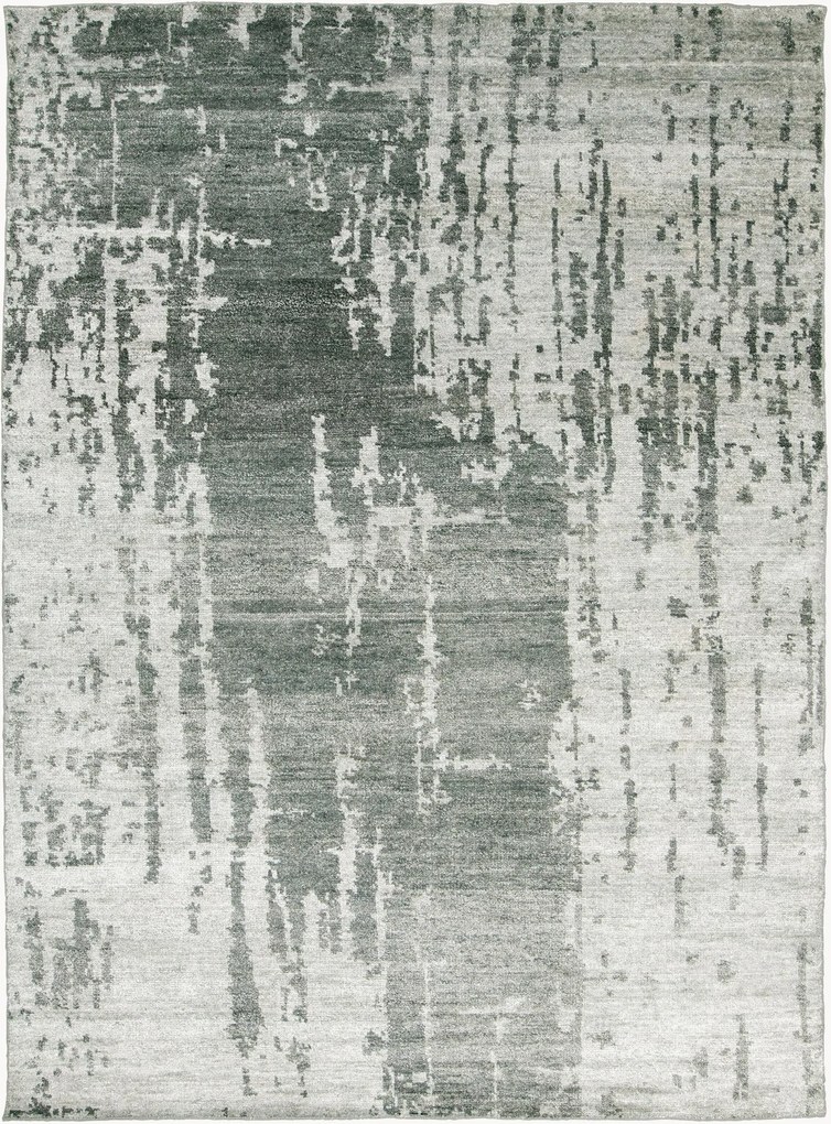 Tapete em viscose artesanal de pelo curto Esila