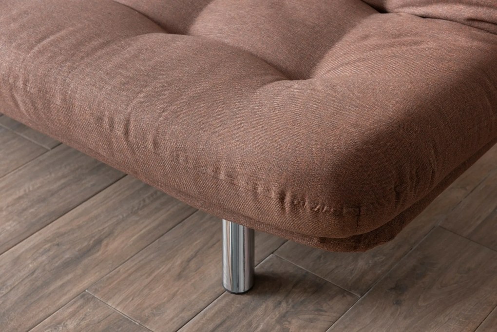 Sofá-Cama 3 Lugares Misa – Castanho Claro – 180x110 cm