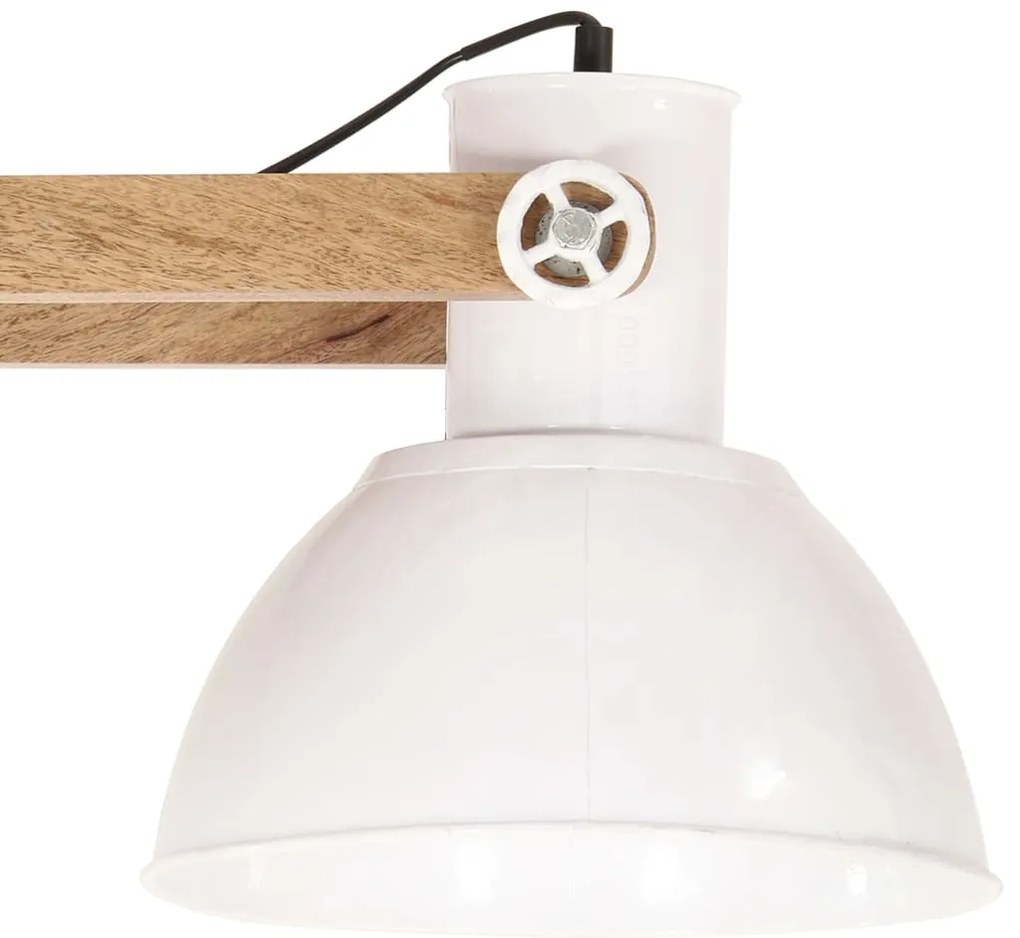 Candeeiro suspenso industrial 25 W 109 cm E27 branco