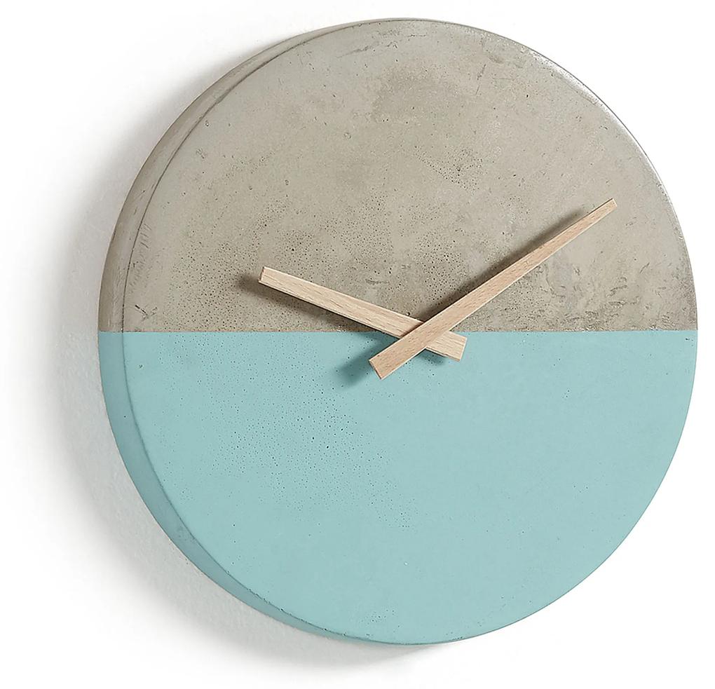 Kave Home - Relógio de parede Lenny Ø 27 cm
