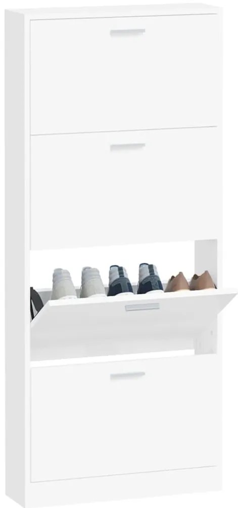 Sapateira 59x17x150 cm derivados de madeira branco