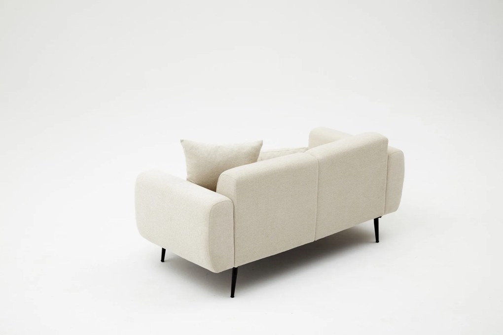 Sofá de 2 Lugares Side – Creme – 171 cm x 77 cm x 82 cm