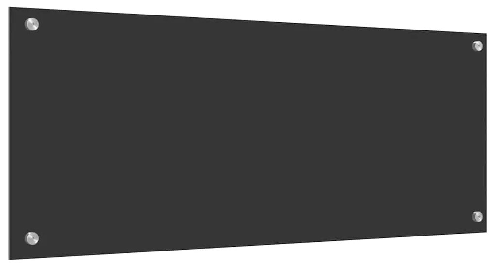 Painel de Parede para Cozinha vidaXL Cinza Escuro 100x40x0,6 cm em Vid