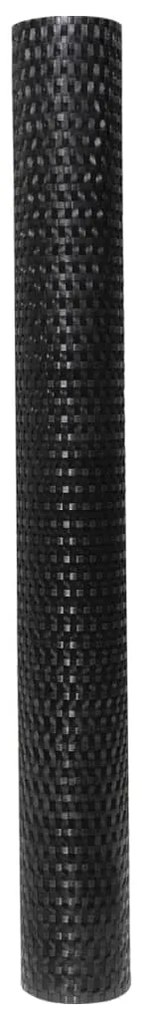 Tela de varanda 400x80 cm vime PE preto