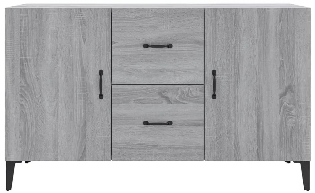 Aparador 100x36x60 cm derivados de madeira cinzento sonoma
