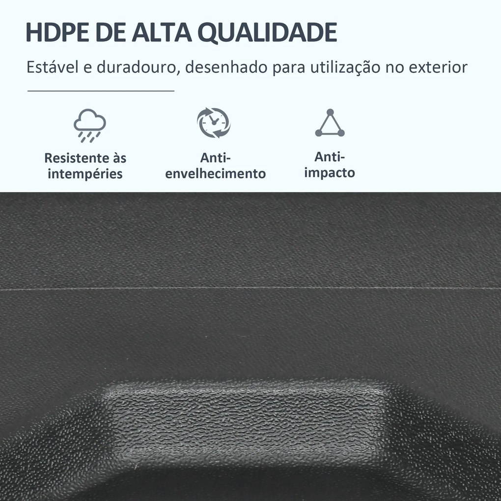 2 Pesos para Base de Chapéu de Sol Recarregáveis de Areia 110 kg ou Água 70 kg para Base Cruzada de Chapéu de Sol Cantilever para Jardim Varanda Exter