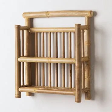 Estante Em Bambu Samet Bambu - Sklum