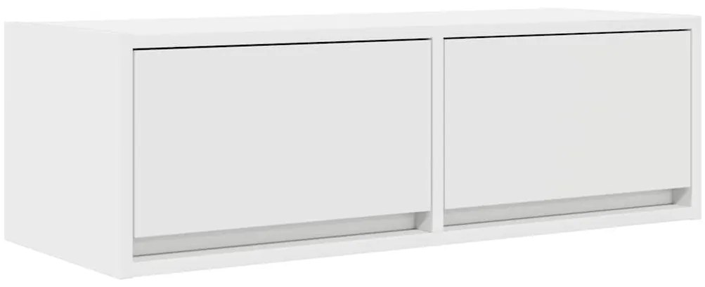 Móveis de TV 2 pcs 80x31x25,5 cm deriv. madeira branco