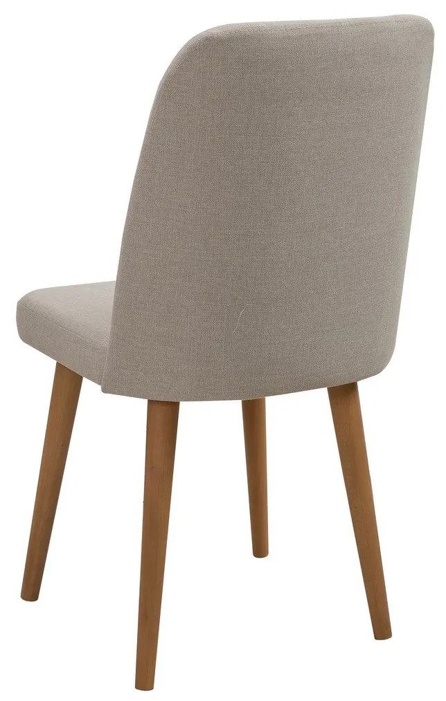 Conjunto de Mesa de Jantar Extensível Vina – Pinheiro Atlântico e Crem