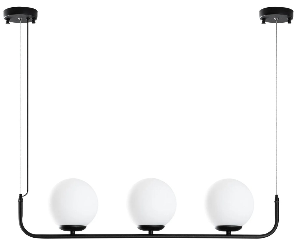 Candeeiro de Teto Faruk – Preto – 76 cm