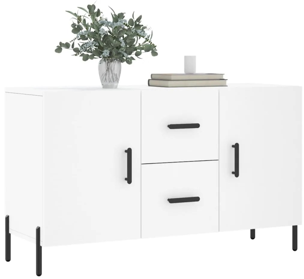 Aparador 100x36x60 cm derivados de madeira branco