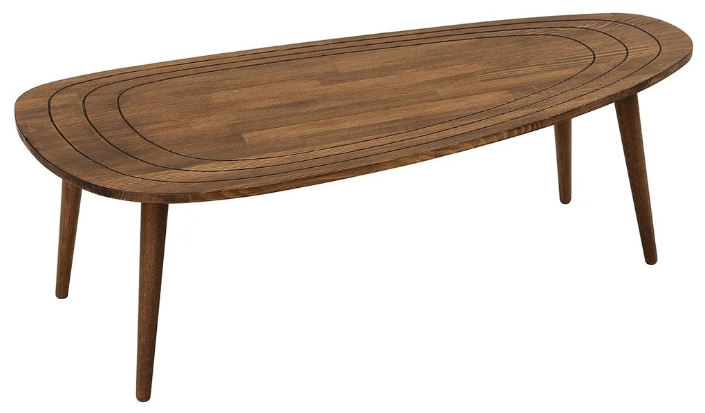 Mesa de Café Sweet - Cor Nogueira - 115x38x50 cm