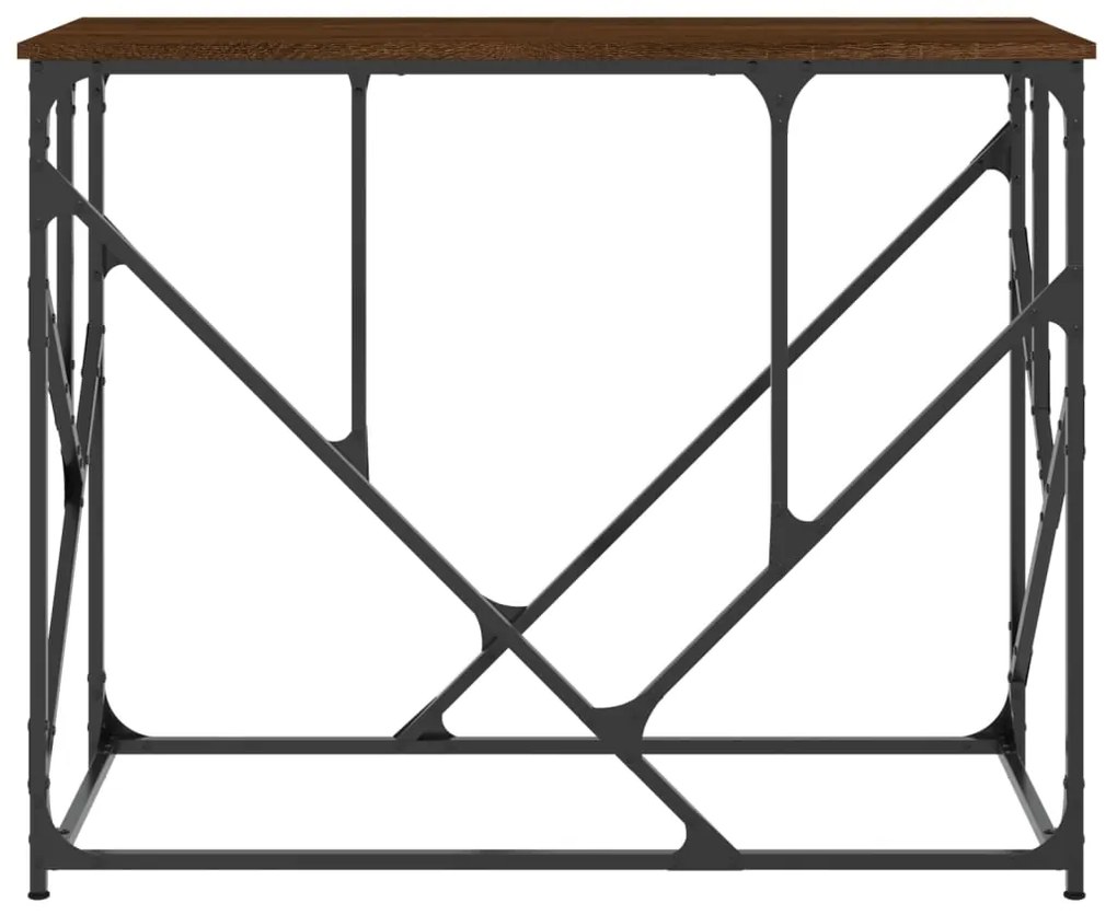 Consola de Entrada Eilís - 100x40x80 cm - Cor Castanho - Derivados de