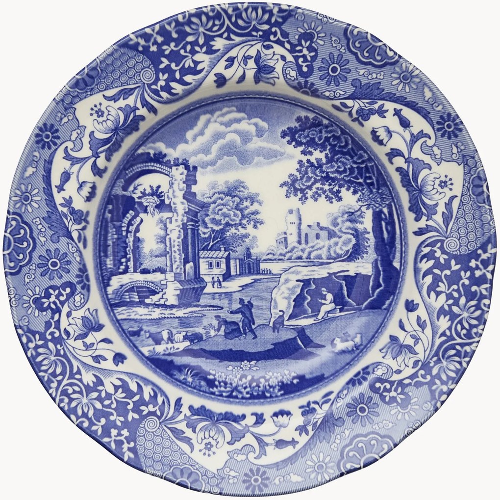 Pratos de sopa Blue Italian, conjunto de 4
