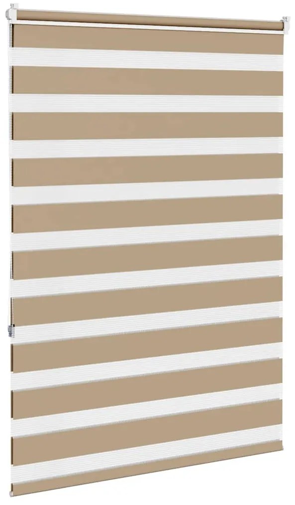 Cortina de zebra 115x150 cm largura do tecido 110,9cm poliéster