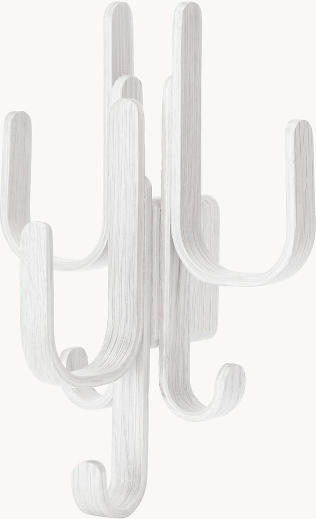 Bengaleiro de parede em madeira de carvalho artesanal Woody