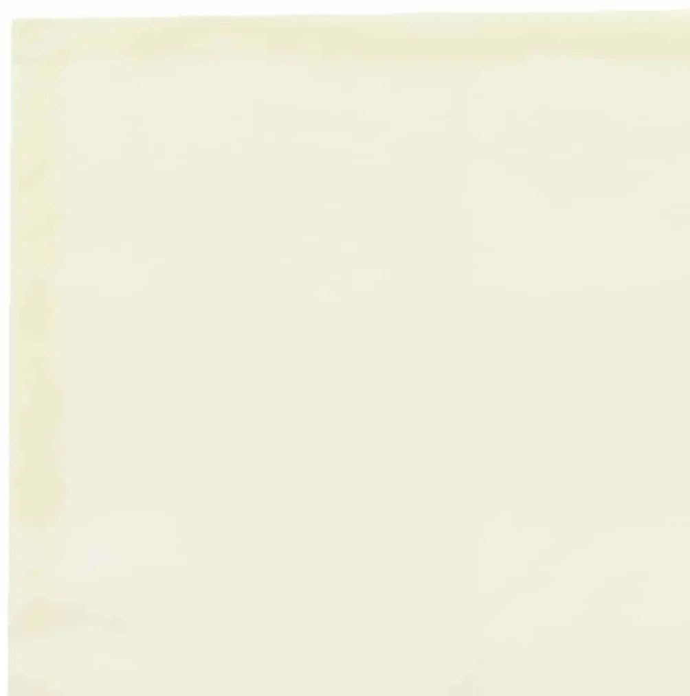 Valância de Toldo para Estrutura de 2,5 m Creme 2,3 x 0,2 m