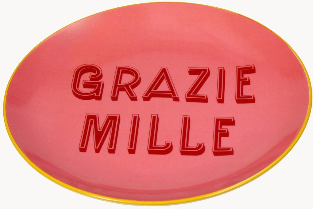 Pratos de pequeno-almoço Grazie Mille, conjunto de 6