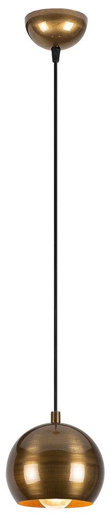 Chandelier Berceste – Dourado – 15 x 30 cm