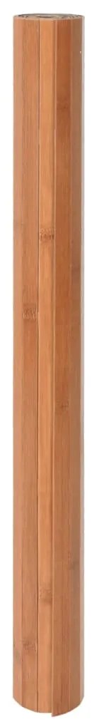 Tapete retangular 80x300 cm bambu cor natural