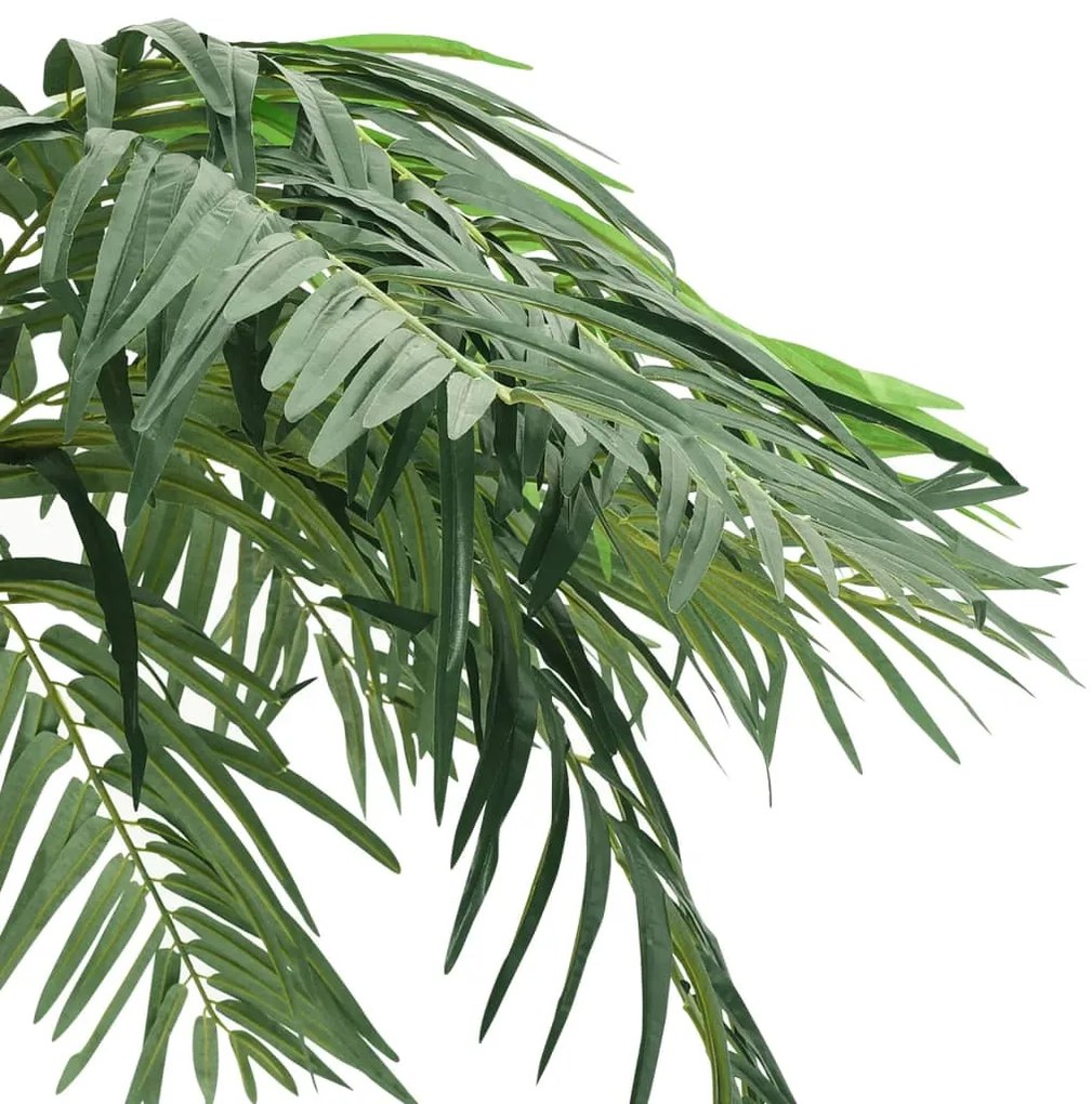 Palmeira phoenix artificial com vaso 305 cm verde