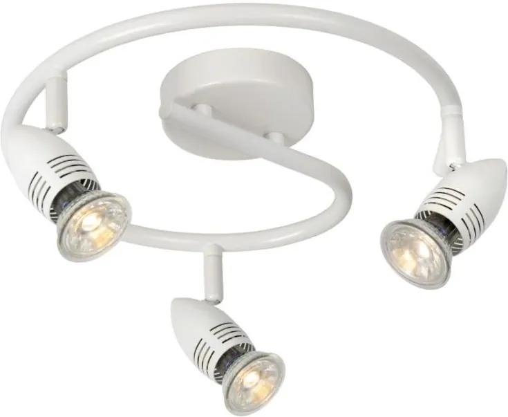 Lucide 13955/14/31 - Foco LED CARO-LED 3xGU10/5W/230V branco