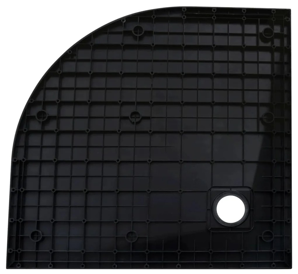 Base de chuveiro SMC 90x90 cm preto