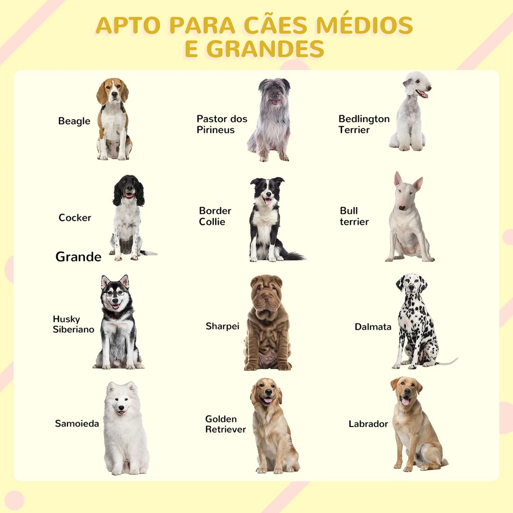 Casa para Cães de Madeira 101x66,5x70,5cm Casa para Animais de Estimação com Teto Abatível Frontal de Acrílico Porta com Cortina e Fundo Amovível Cinz