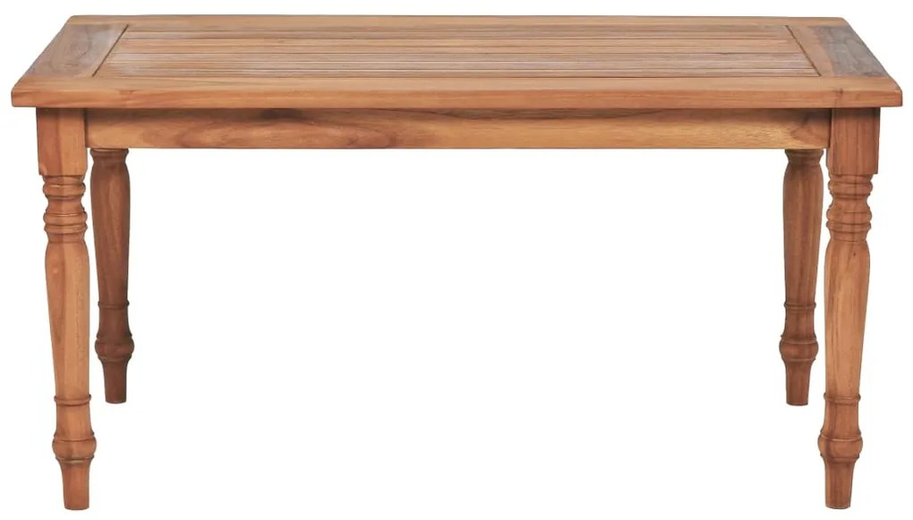 Mesa de centro Batavia em teca 90x50x45 cm
