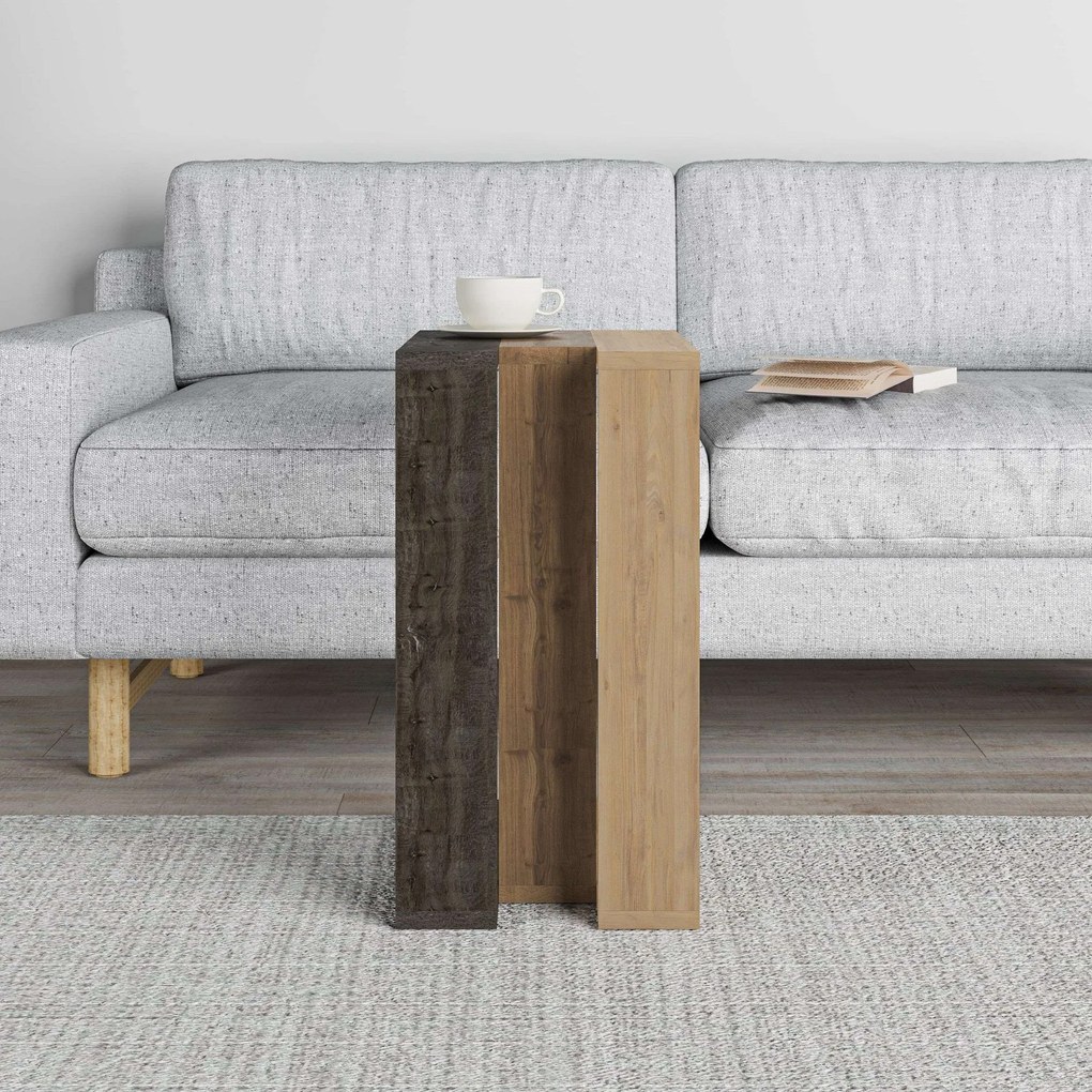 Mesa de Apoio Muju – Dark Coffee – 30x57x40 cm