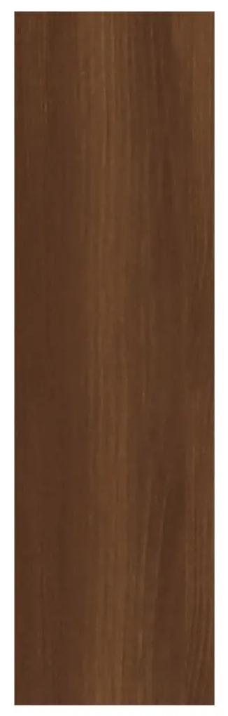 Prateleira parede 75x16x55 cm madeira carvalho castanho