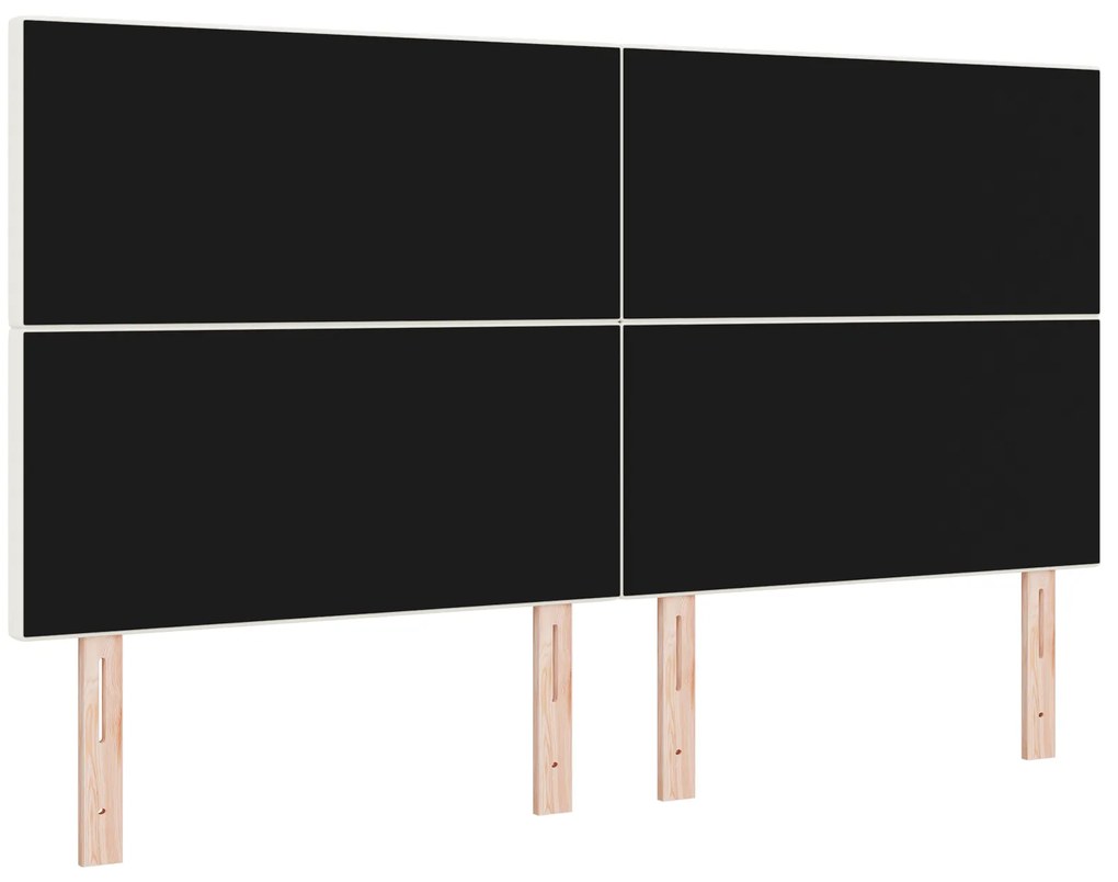 Cabeceira vidaXL Design Liso Creme 180 cm Tecido de Corduroy
