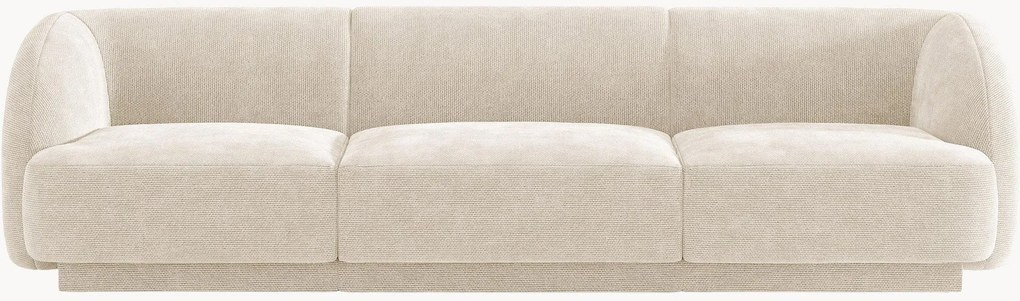 Sofá em chenille Miley (4 lugares), L 255 cm
